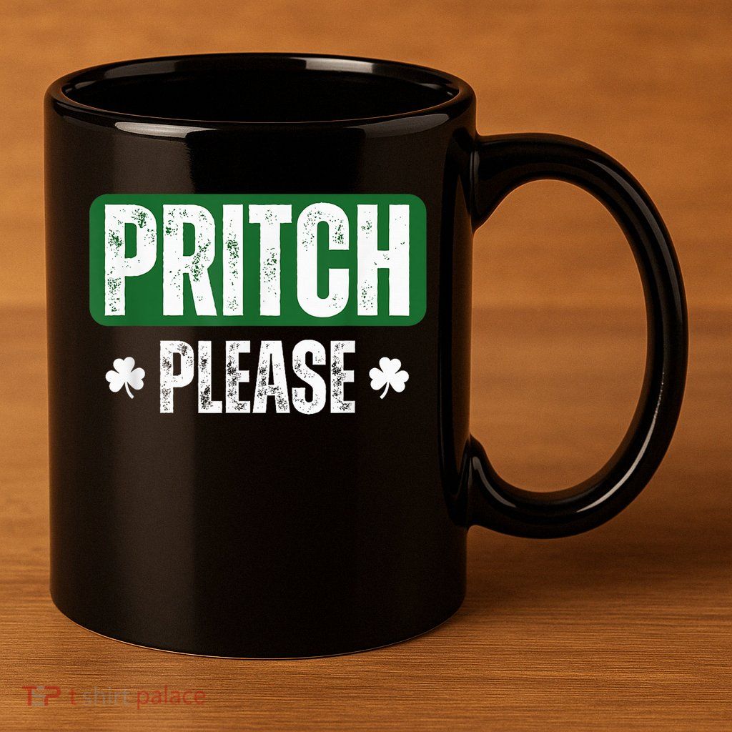 Pritch Please 11oz C Handle Ceramic Mug