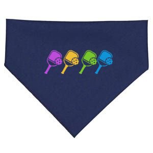 Pickleball Player Paddleball Sport And Pickleball USA-Made Doggie Bandana