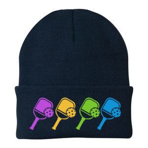 Pickleball Player Paddleball Sport And Pickleball Knit Cap Winter Beanie