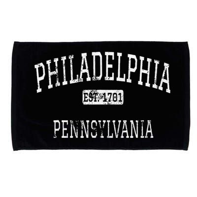 Philadelphia Pennsylvania Pa Vintage Microfiber Hand Towel