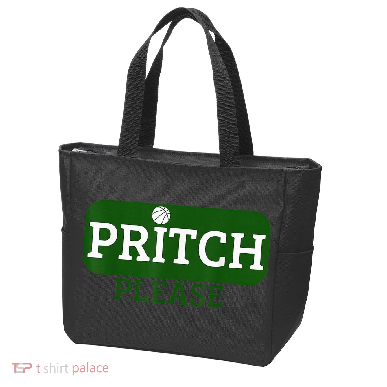 Pritch Please Zip Tote Bag