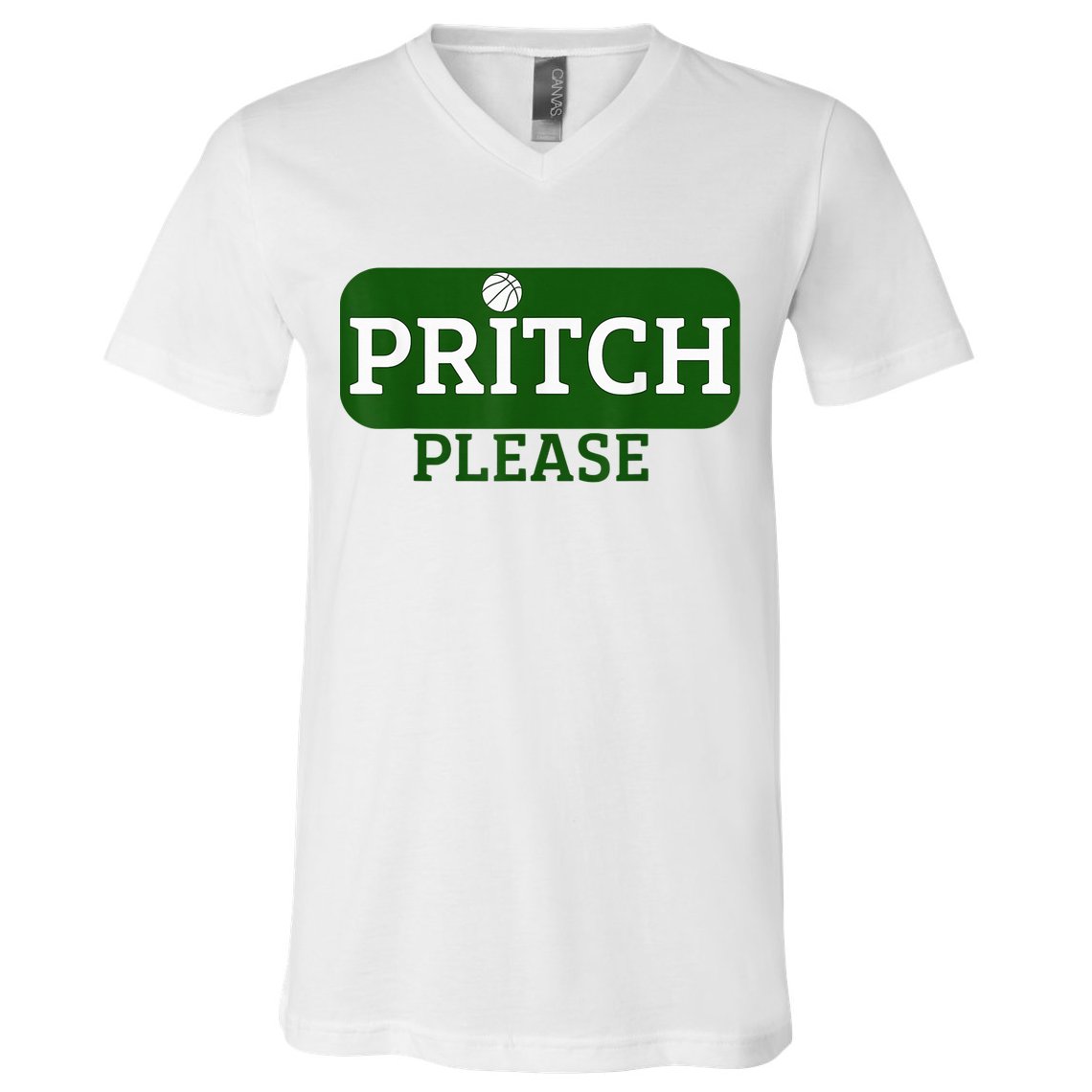 Pritch Please V-Neck T-Shirt