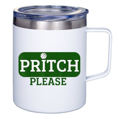Pritch Please 12oz Stainless Steel Coffee Mug