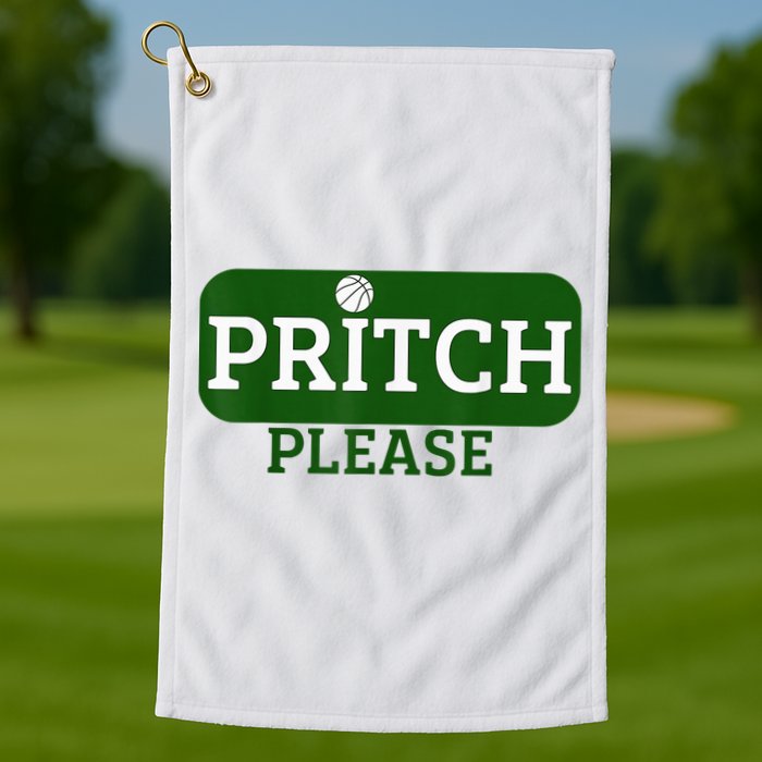 Pritch Please Golf Towel