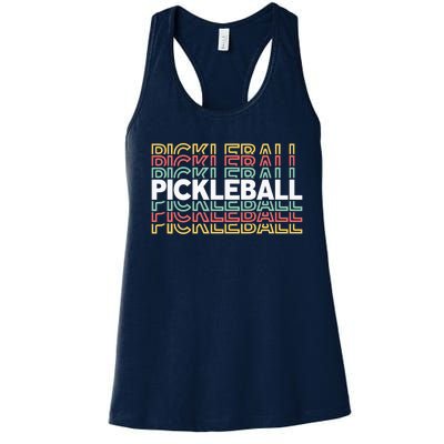 Pickleball Pickler Player Women's Racerback Tank