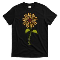 Para professional Paraeducator Teacher Sunflower T-Shirt