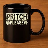 Pritch Please 11oz C Handle Ceramic Mug