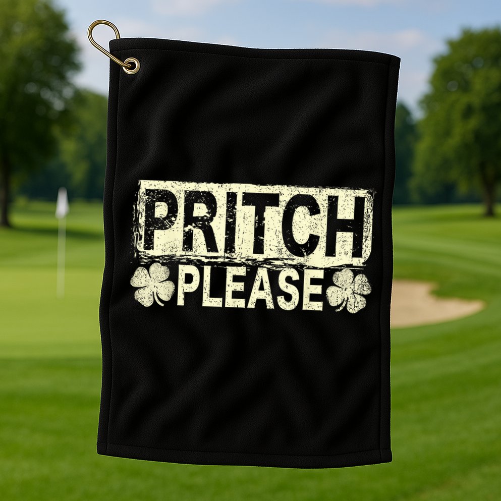 Pritch Please Golf Towel