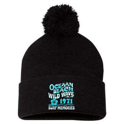 P.I.N.K Palm Puff 2024 P.I.N.K Palm Puff Pom Pom 12in Knit Beanie