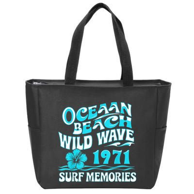 P.I.N.K Palm Puff 2024 P.I.N.K Palm Puff Zip Tote Bag