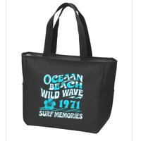 P.I.N.K Palm Puff 2024 P.I.N.K Palm Puff Zip Tote Bag