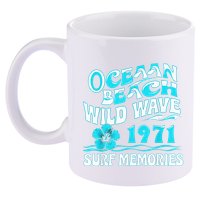 P.I.N.K Palm Puff 2024 P.I.N.K Palm Puff 11oz C Handle Ceramic Mug
