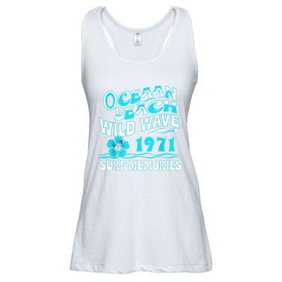 P.I.N.K Palm Puff 2024 P.I.N.K Palm Puff Ladies Essential Flowy Tank