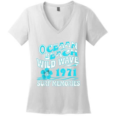 P.I.N.K Palm Puff 2024 P.I.N.K Palm Puff Women's V-Neck T-Shirt