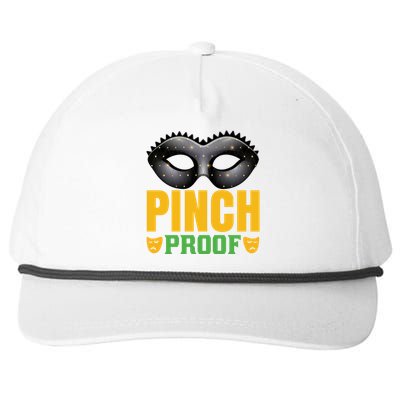 Pinch Proof Snapback Five-Panel Rope Hat