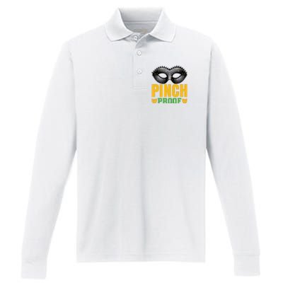 Pinch Proof Performance Long Sleeve Polo