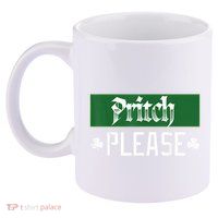 Pritch Please 11oz C Handle Ceramic Mug