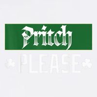 Pritch Please Cropped Pullover Crew