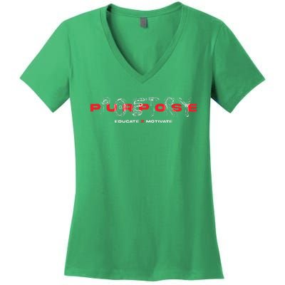 Ptp Purpose Women's V-Neck T-Shirt