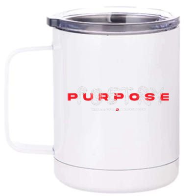 Ptp Purpose 12 oz Stainless Steel Tumbler Cup