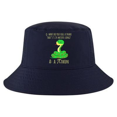 Python Pithon Pi Symbol Funny Math Teacher Pi Day Cool Comfort Performance Bucket Hat