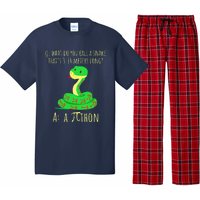 Python Pithon Pi Symbol Funny Math Teacher Pi Day Pajama Set