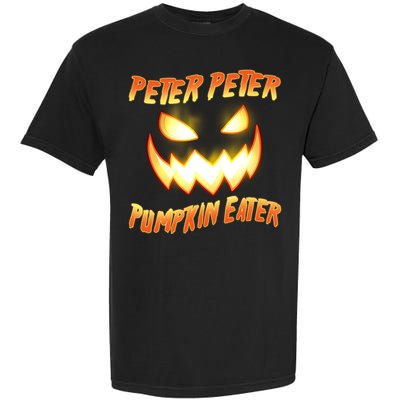 Peter Peter Pumpkin Eater Jack O Lantern Garment-Dyed Heavyweight T-Shirt