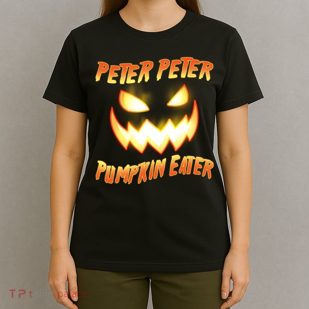 Peter Peter Pumpkin Eater Jack O Lantern T-Shirt