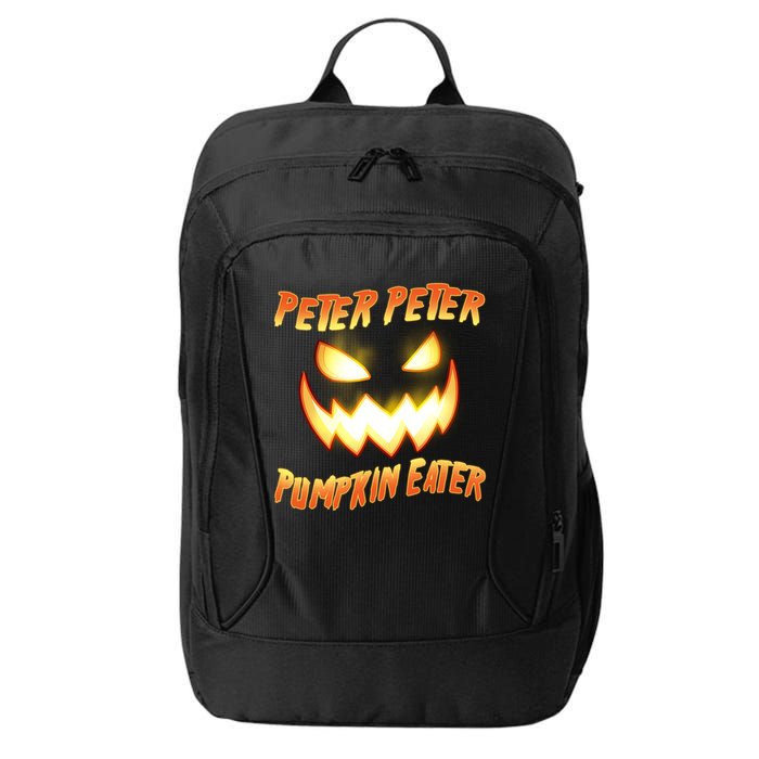 Peter Peter Pumpkin Eater Jack O Lantern City Backpack