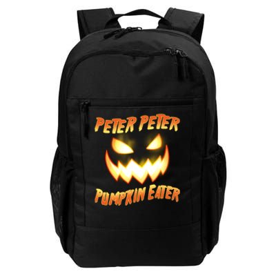 Peter Peter Pumpkin Eater Jack O Lantern Daily Commute Backpack