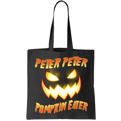 Peter Peter Pumpkin Eater Jack O Lantern Bag