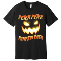 Peter Peter Pumpkin Eater Jack O Lantern Premium T-Shirt