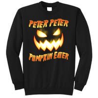 Peter Peter Pumpkin Eater Jack O Lantern Tall Sweatshirt