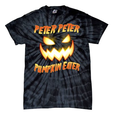 Peter Peter Pumpkin Eater Jack O Lantern Tie-Dye T-Shirt