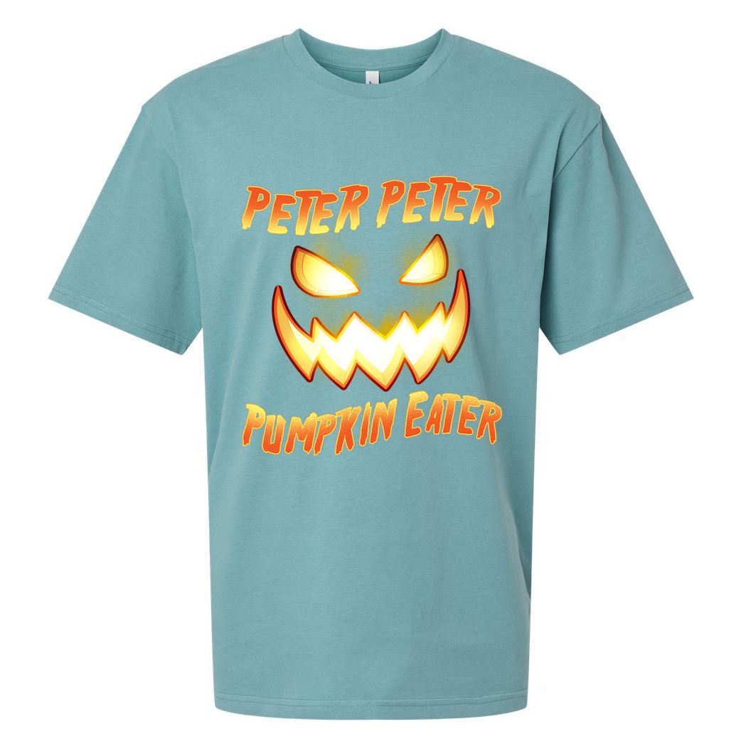 Peter Peter Pumpkin Eater Jack O Lantern Sueded Cloud Jersey T-Shirt