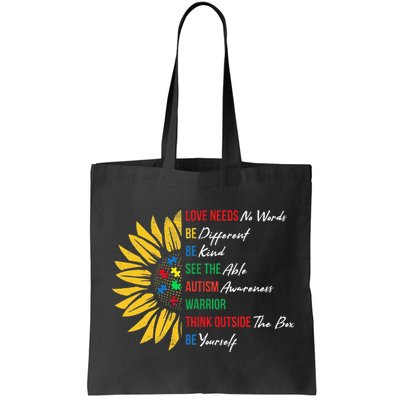 Puzzle Piece Quotes Inspirational Autism Awareness Gift Bag