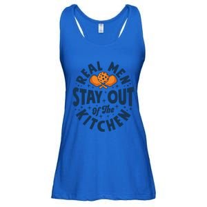 Play Pickleball Real Stay Out Of The Kitchen Funny Quote Cool Gift Ladies Essential Flowy Tank