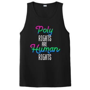 Polysexual Poly Rights Are Hu Rights Equality Lgbt Gay Gift PosiCharge Competitor Tank