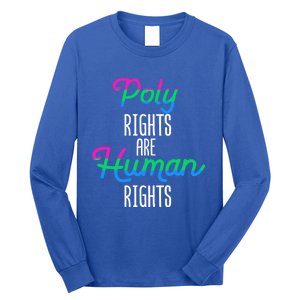 Polysexual Poly Rights Are Hu Rights Equality Lgbt Gay Gift Long Sleeve Shirt