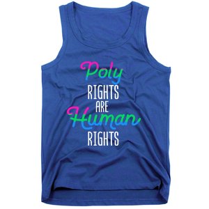 Polysexual Poly Rights Are Hu Rights Equality Lgbt Gay Gift Tank Top