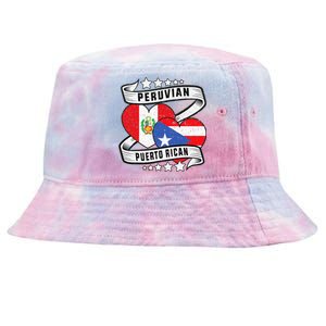 Peruvian Puerto rican Half Peruvian half Puerto rican Tie-Dyed Bucket Hat