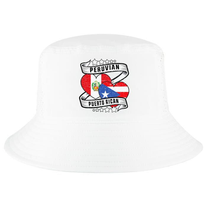 Peruvian Puerto rican Half Peruvian half Puerto rican Cool Comfort Performance Bucket Hat