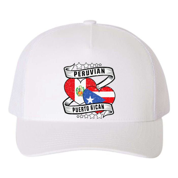 Peruvian Puerto rican Half Peruvian half Puerto rican Yupoong Adult 5-Panel Trucker Hat