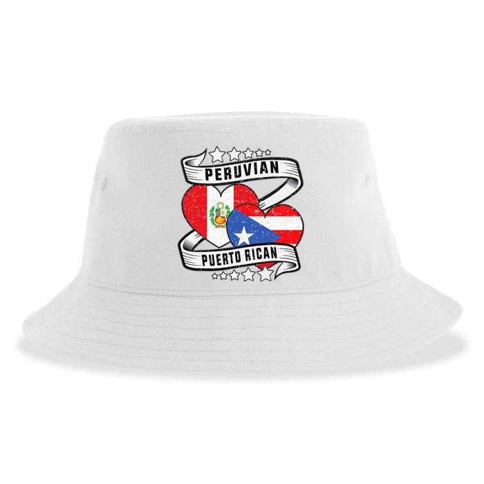 Peruvian Puerto rican Half Peruvian half Puerto rican Sustainable Bucket Hat