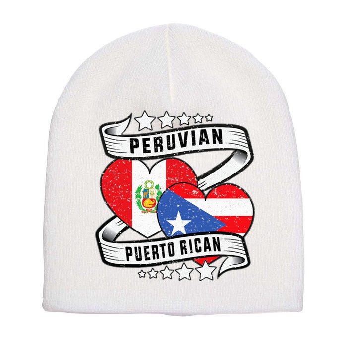 Peruvian Puerto rican Half Peruvian half Puerto rican Short Acrylic Beanie