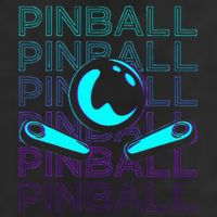 Pinball Player Retro Garment-Dyed Fleece Hoodie