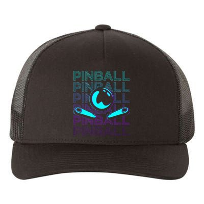 Pinball Player Retro Yupoong Adult 5-Panel Trucker Hat