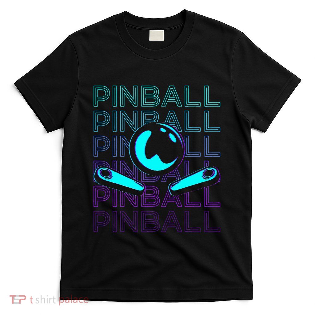 Pinball Player Retro T-Shirt