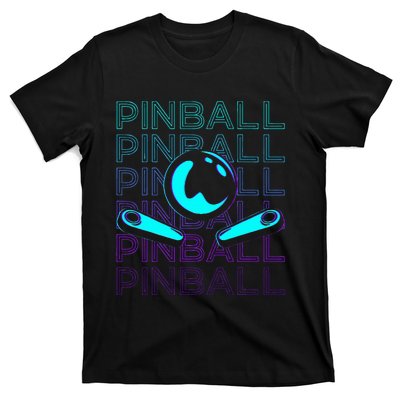 Pinball Player Retro T-Shirt