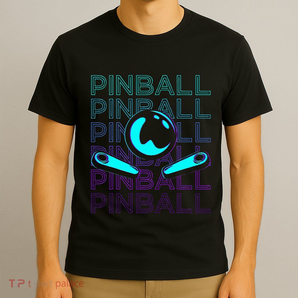 Pinball Player Retro T-Shirt